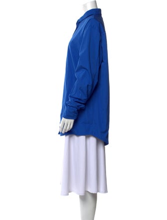 Pangaia Long Sleeve Button-Up Top