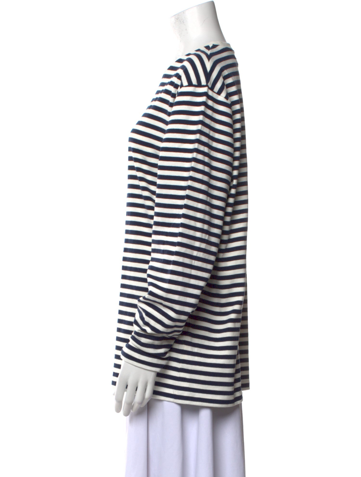 Pangaia Striped Crew Neck T-Shirt