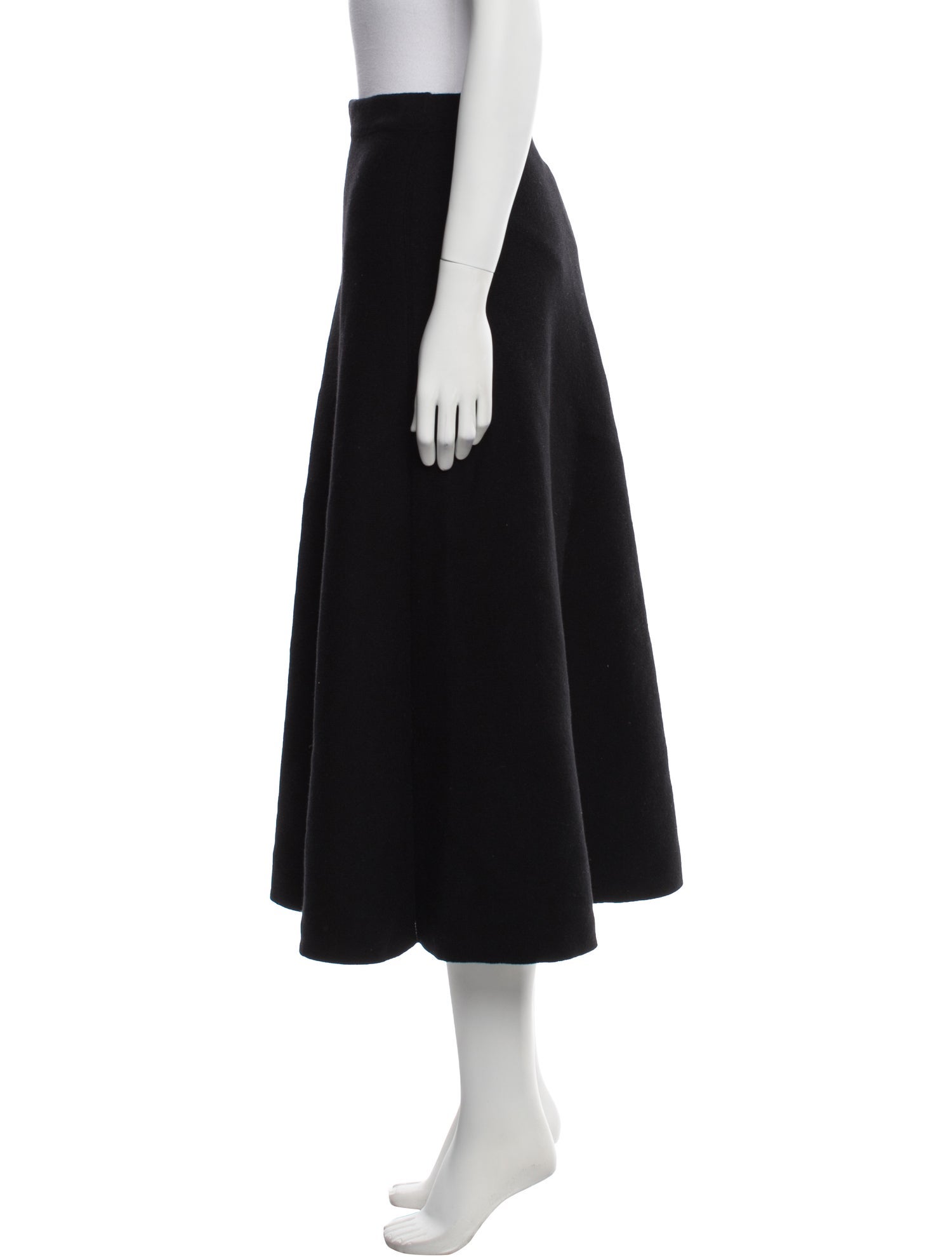 Pangaia Cashmere Midi Length Skirt