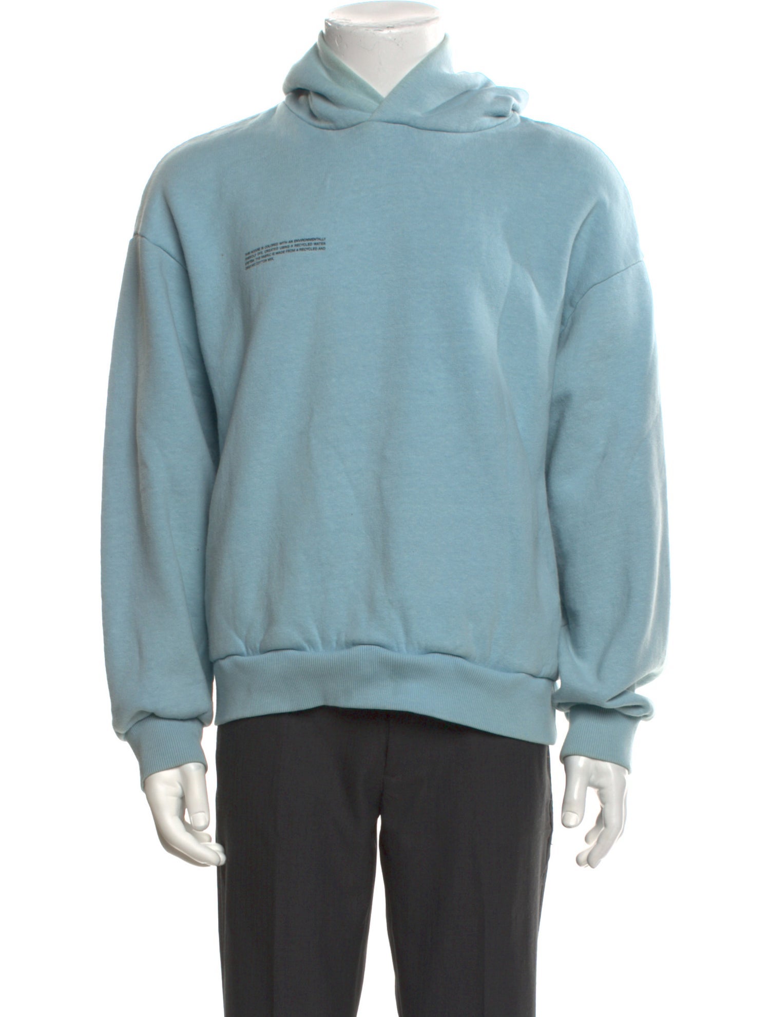 Pangaia Mock Neck Long Sleeve Hoodie