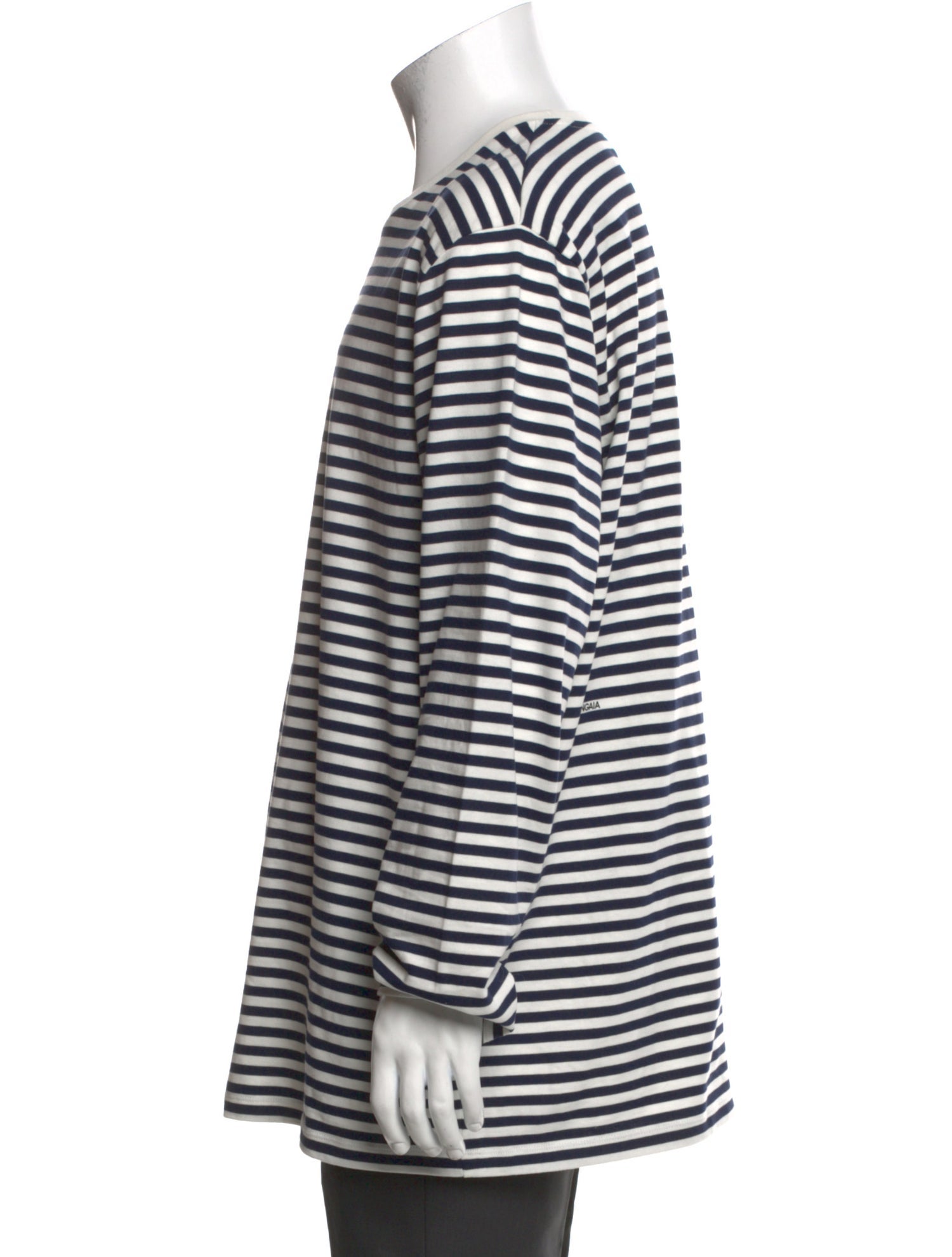 Pangaia Striped Crew Neck T-Shirt