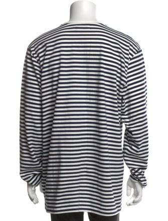 Pangaia Striped Crew Neck T-Shirt