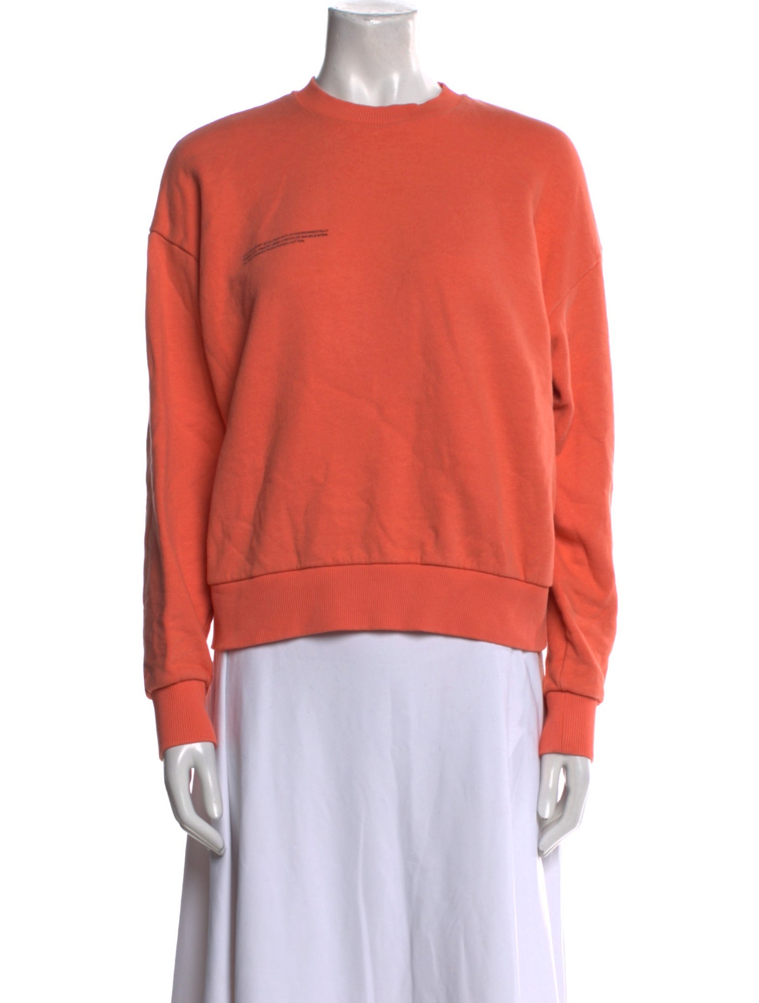 Pangaia Crew Neck Long Sleeve Sweatshirt