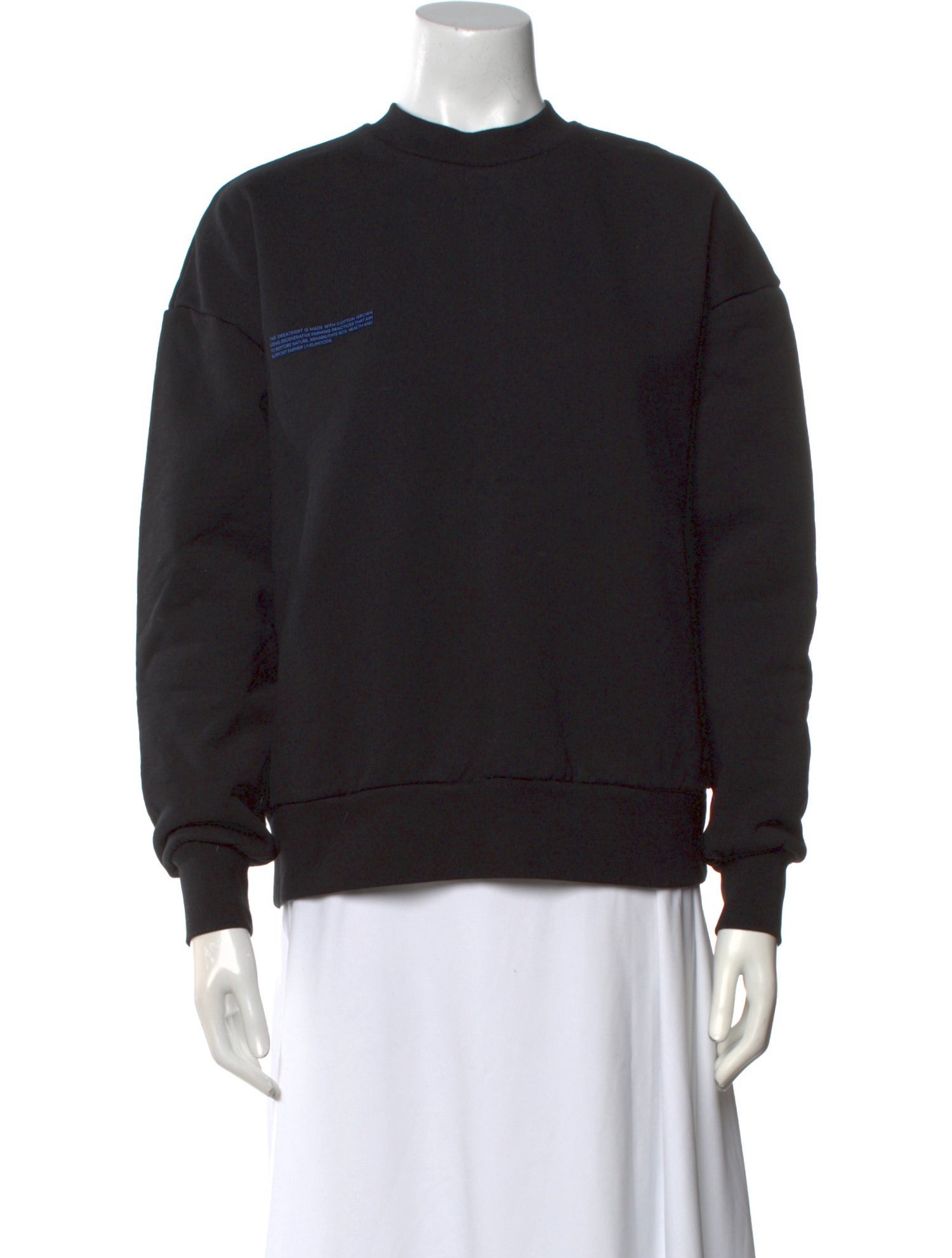 Pangaia Crew Neck Long Sleeve Sweatshirt