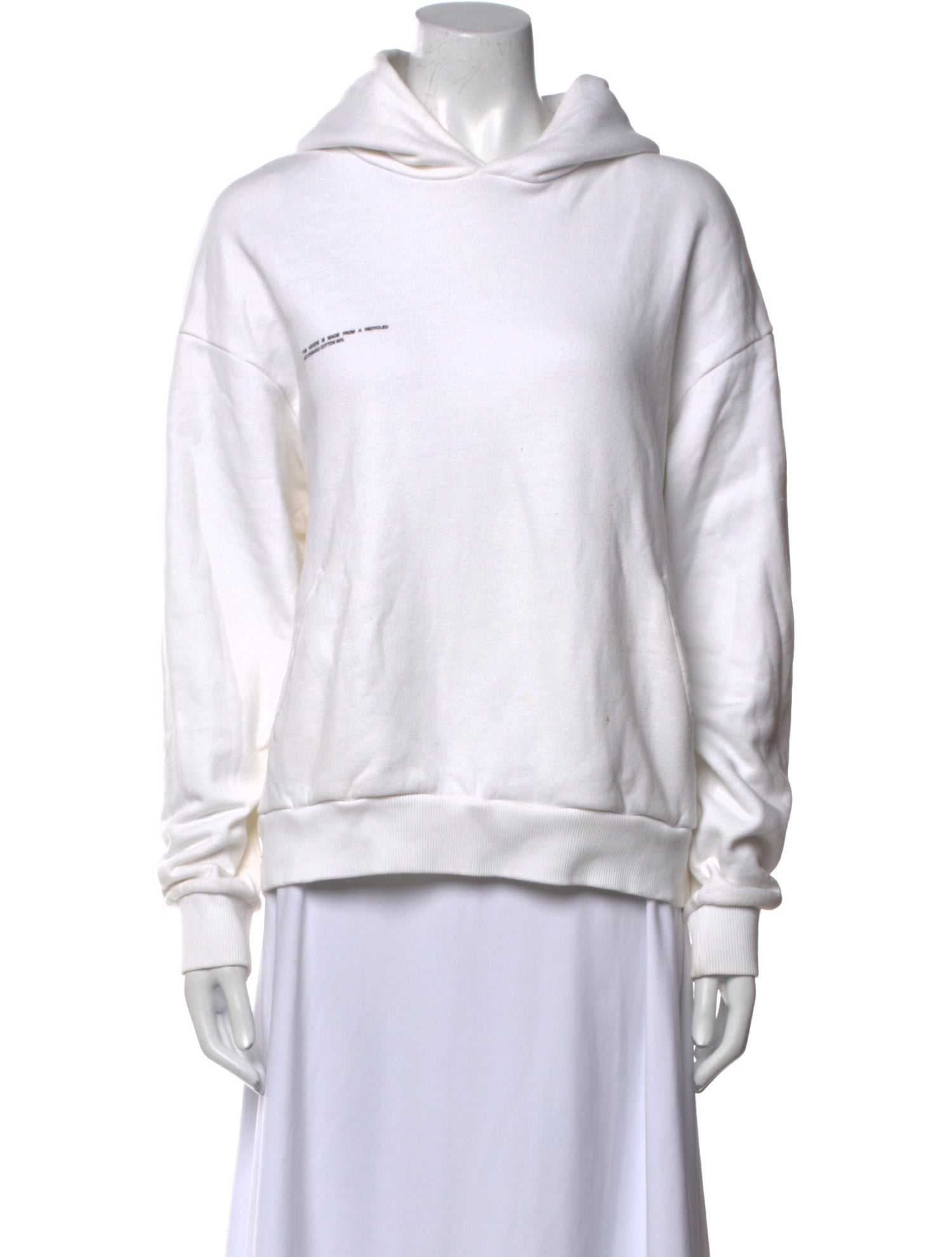 Pangaia Cowl Neck Long Sleeve Sweatshirt