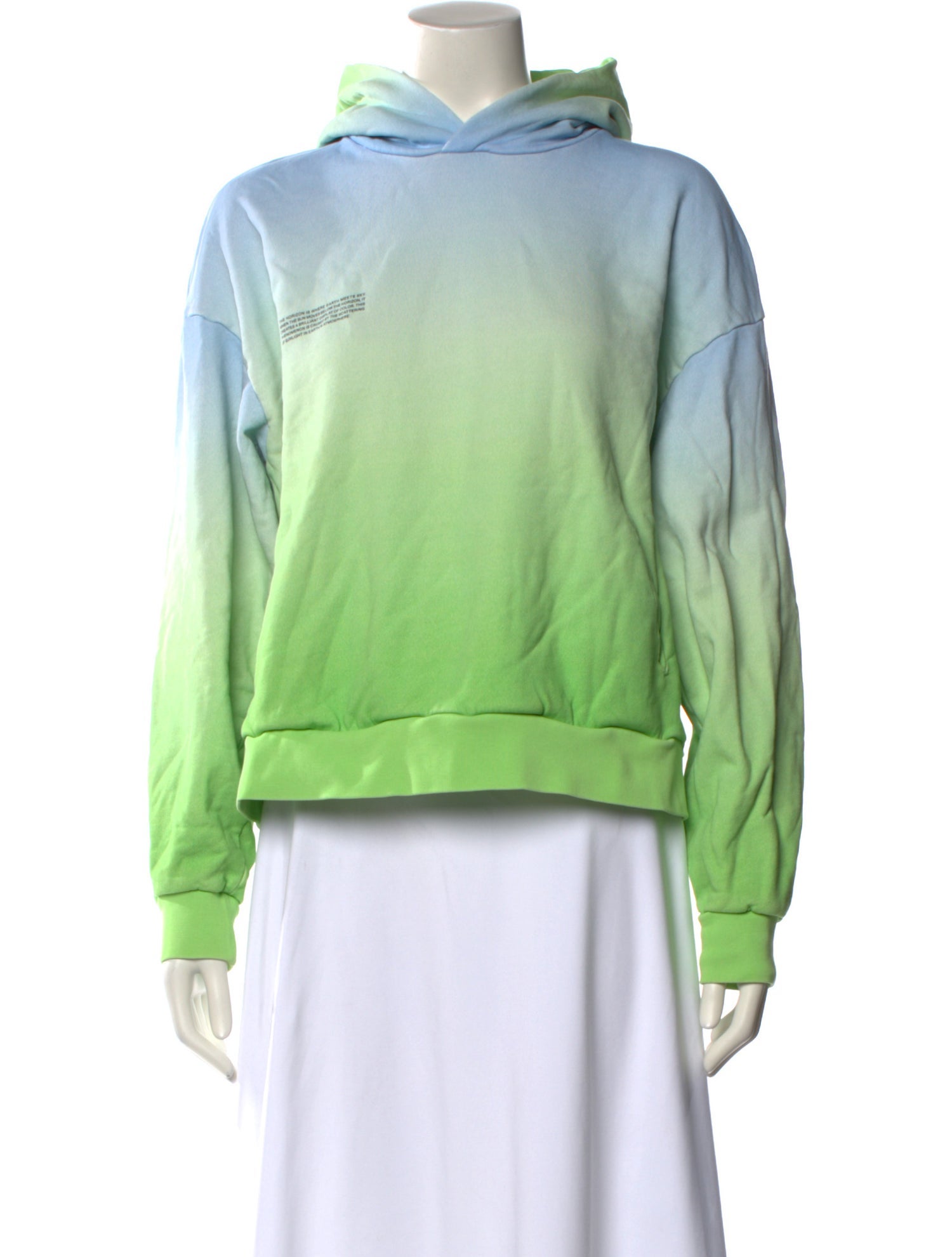 Pangaia Tie-Dye Print Crew Neck Sweatshirt