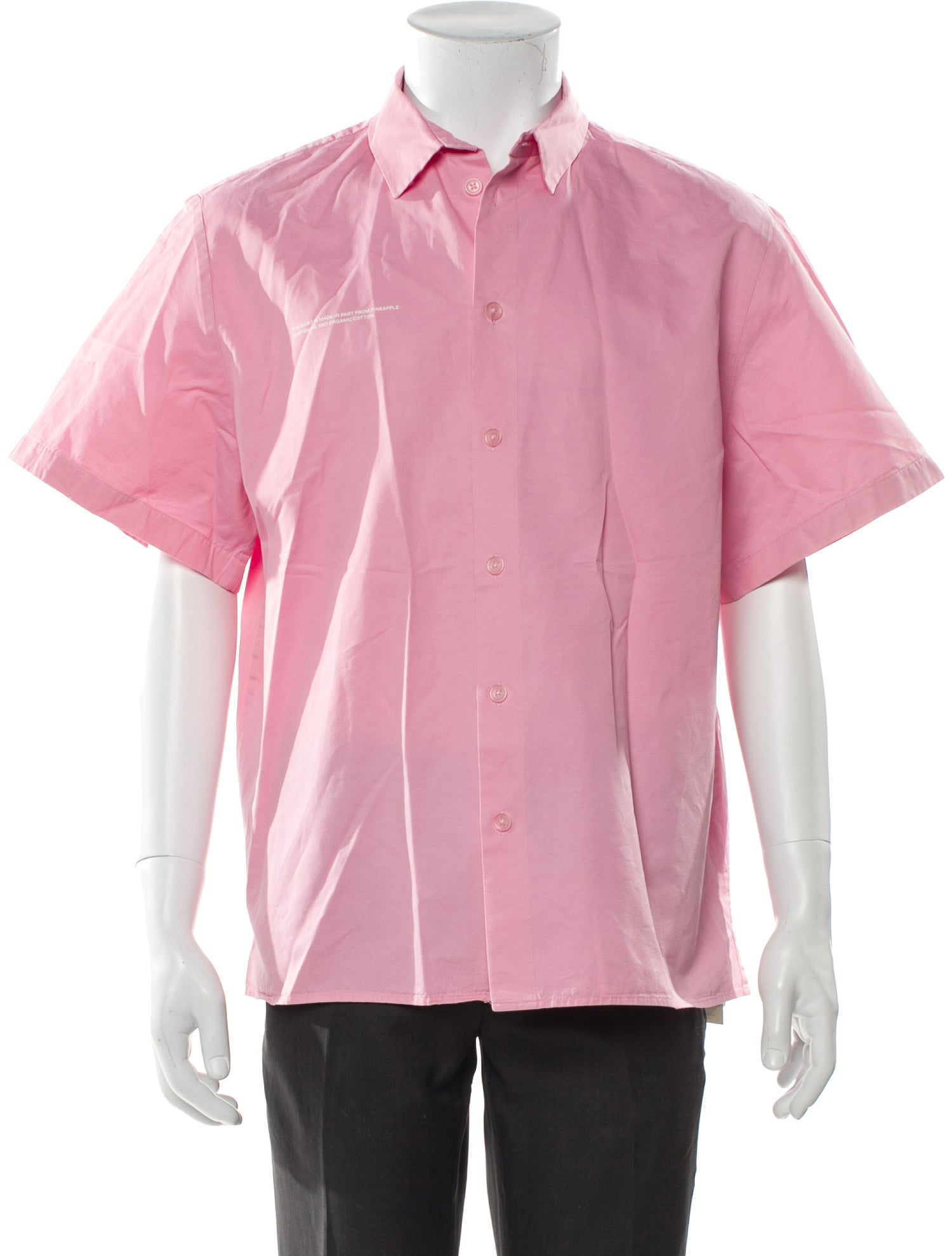 Pangaia Short Sleeve Dress Shirt