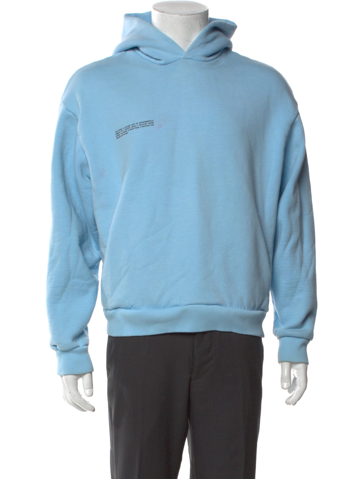 Pangaia Graphic Print Crew Neck Hoodie