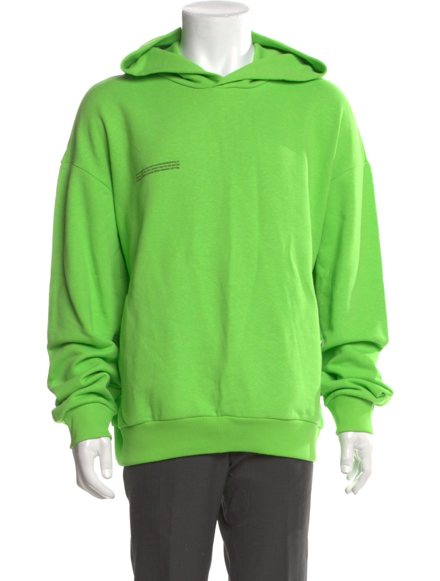 Pangaia Graphic Print Crew Neck Hoodie