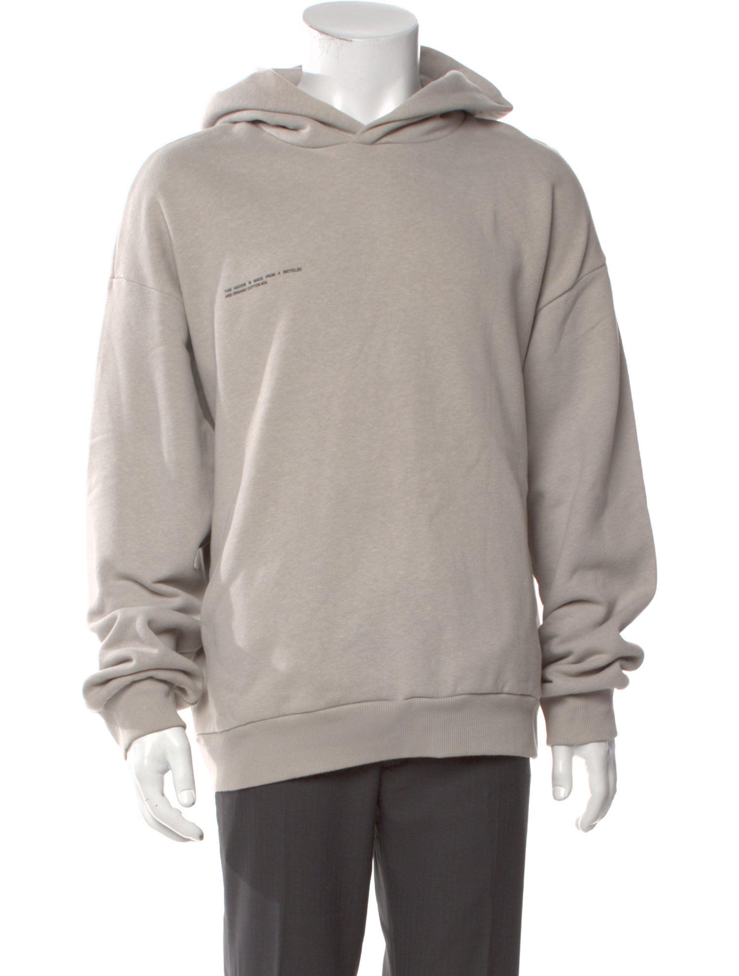 Pangaia V-Neck Long Sleeve Hoodie