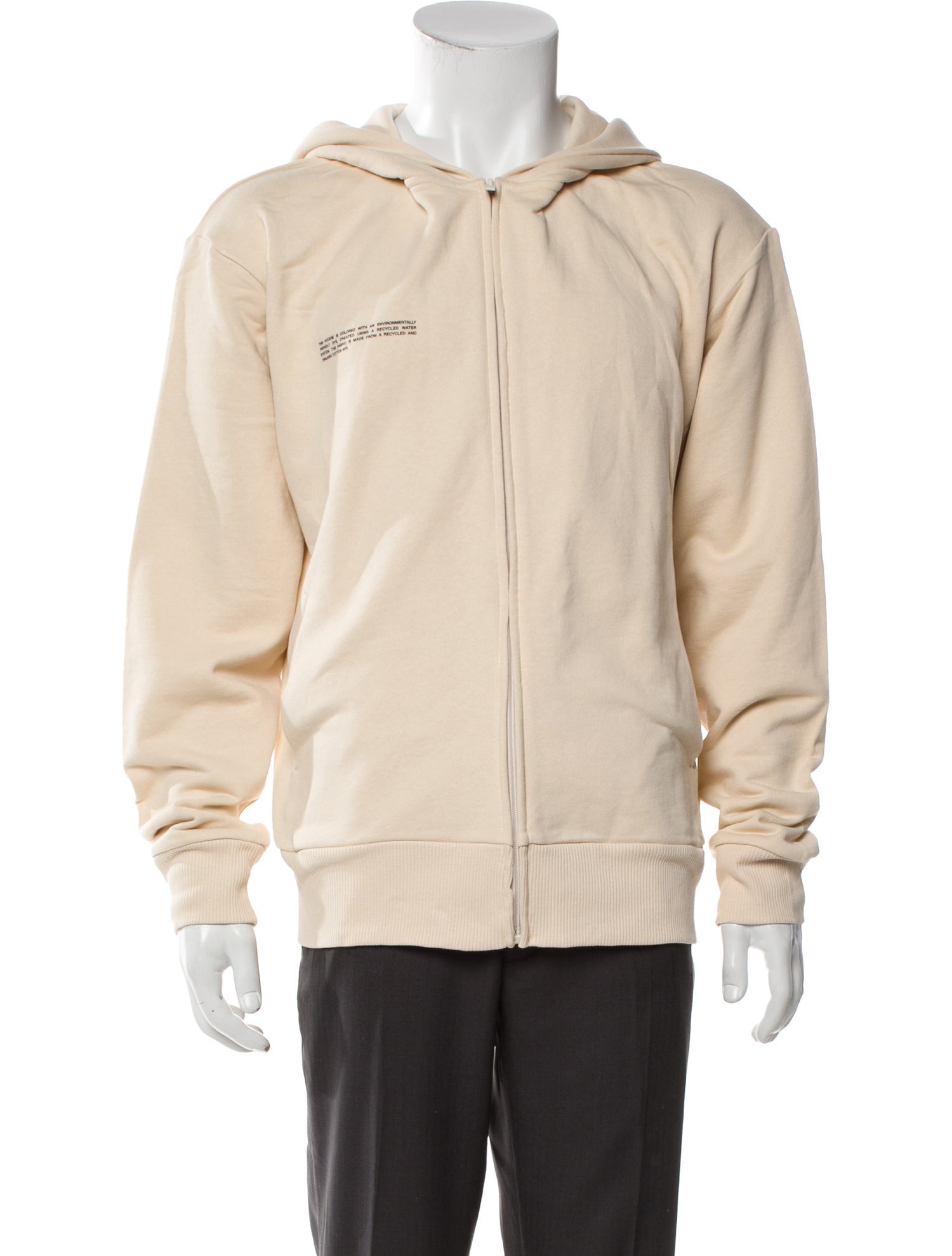 Pangaia Graphic Print Crew Neck Hoodie