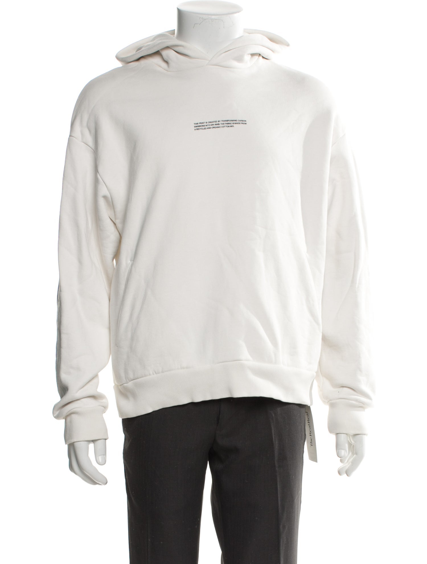 Pangaia Graphic Print Crew Neck Hoodie