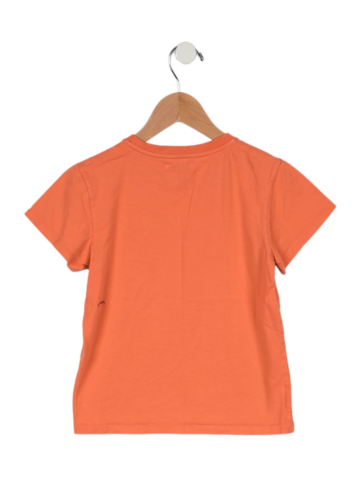 Pangaia Girls' Solid Short Sleeve T-Shirt