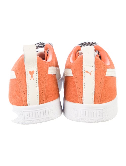 Puma x AMI Alexandre Mattiussi Suede Colorblock Pattern Sneakers