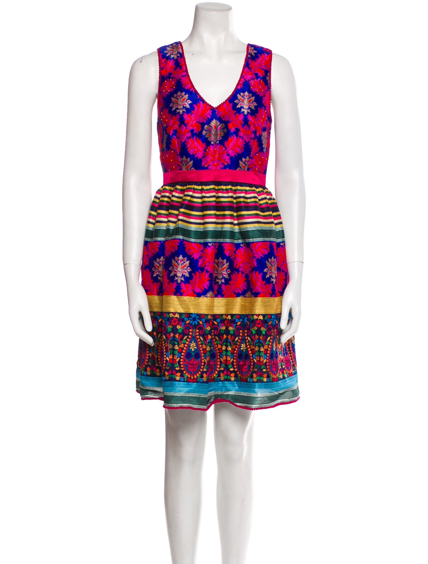 Payal Jain Printed Mini Dress