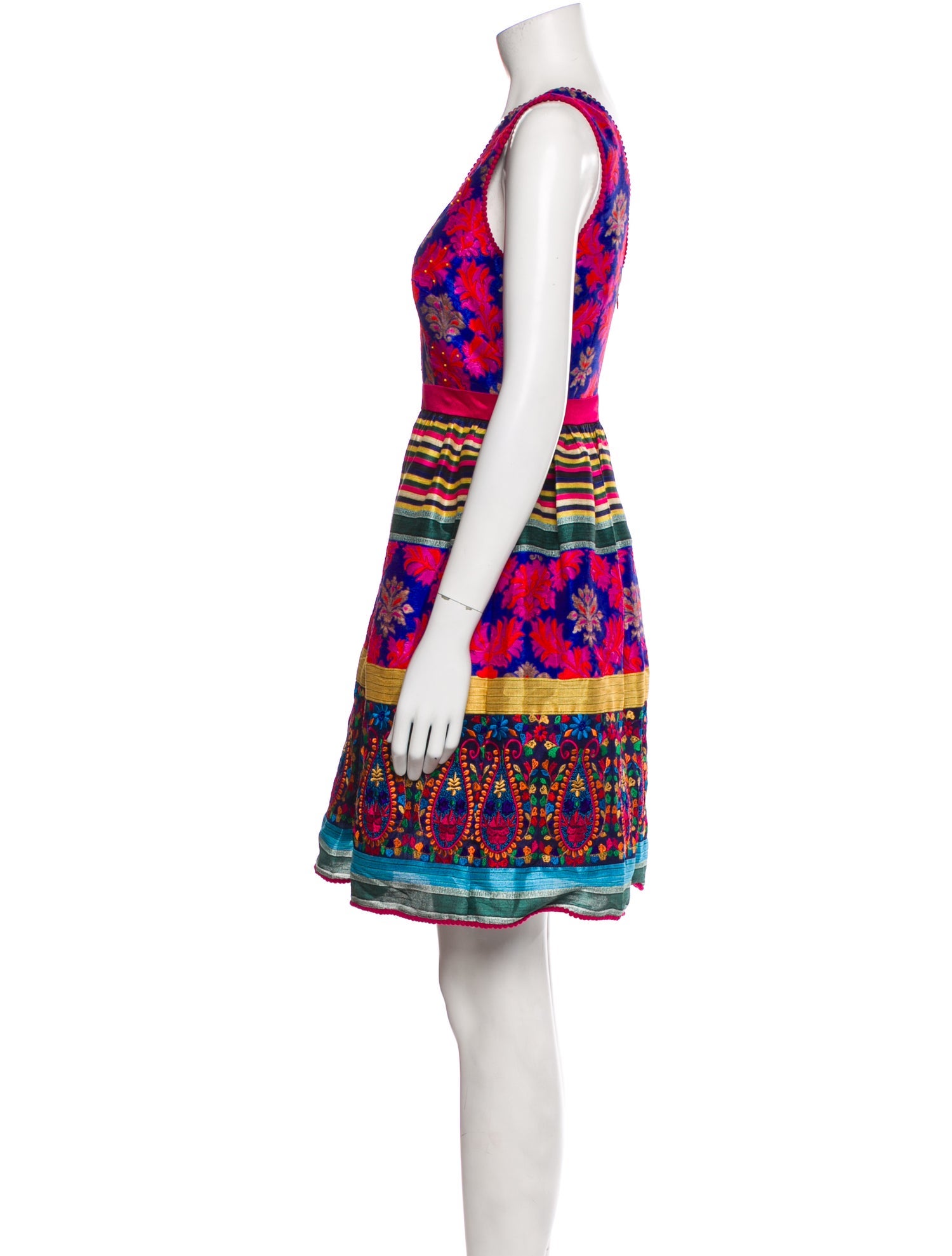 Payal Jain Printed Mini Dress