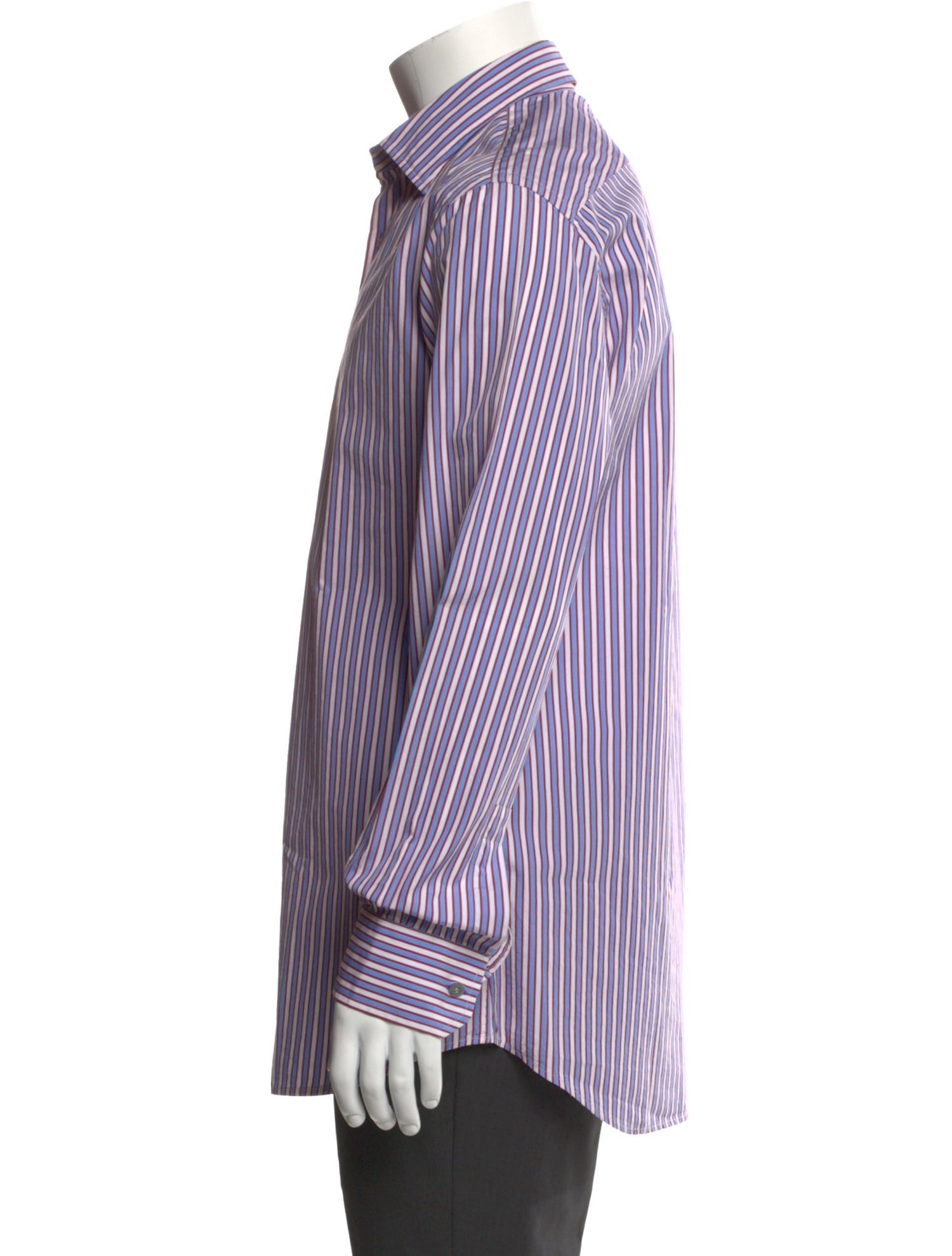 Paul Smith Striped Long Sleeve Dress Shirt