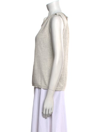 Panicale Cowl Neck Sleeveless Top