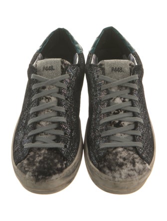 P448 Glitter Accents Sneakers