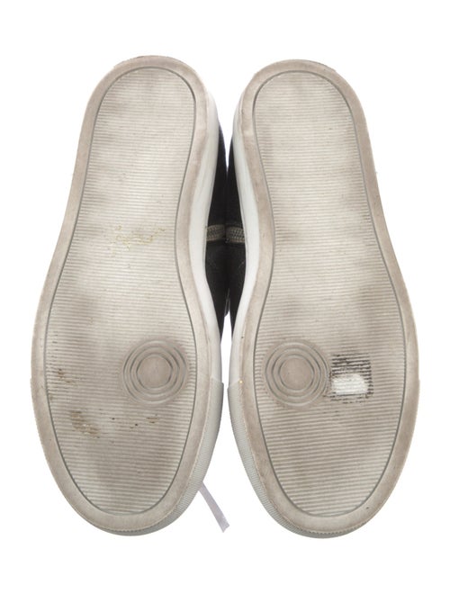 P448 Leather Animal Print Sneakers