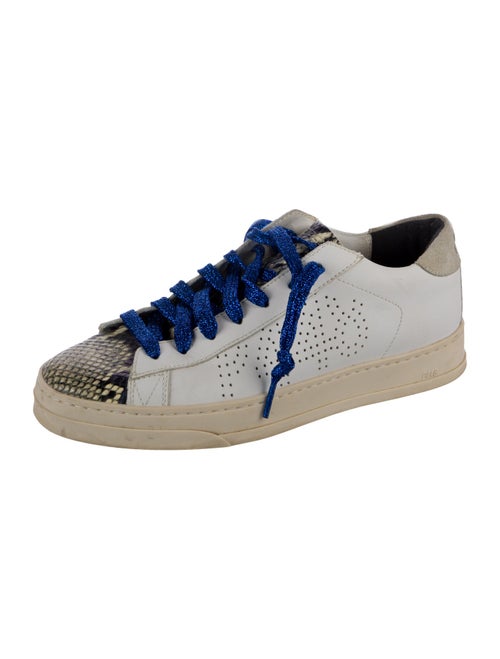 P448 Leather Printed Sneakers