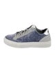 P448 Glitter Colorblock Pattern Sneakers