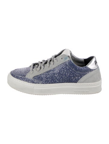 P448 Sneakers Glitter Colorblock Pattern 8
