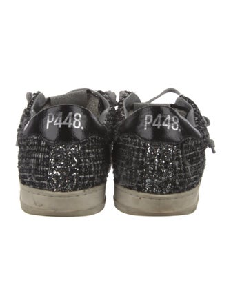 P448 Tweed Printed Sneakers