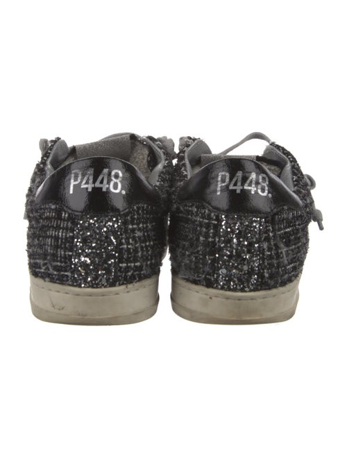 P448 Tweed Printed Sneakers