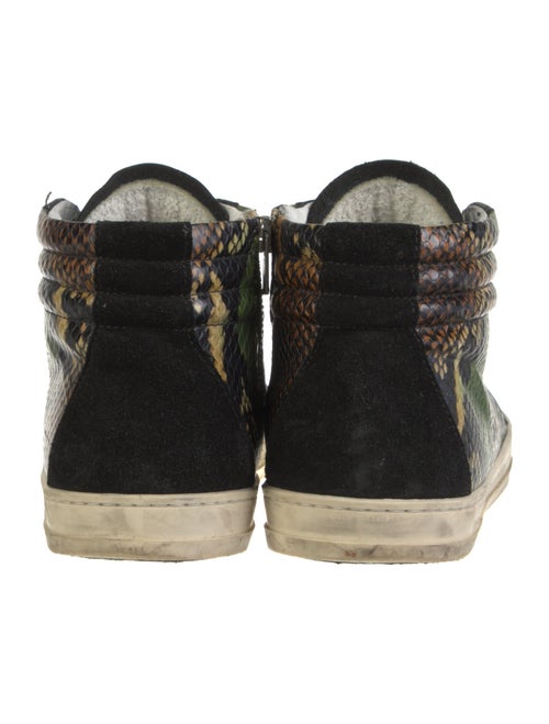 P448 Embossed Leather Printed Sneakers