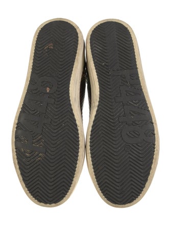 P448 Embossed Leather Printed Sneakers