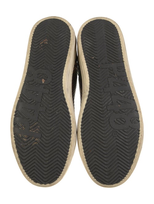 P448 Embossed Leather Printed Sneakers