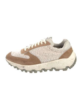 P448 Shearling Printed Sneakers