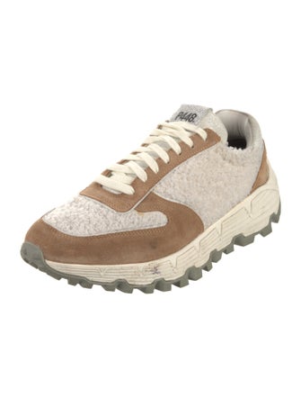 P448 Shearling Printed Sneakers