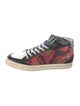 P448 Leather Printed Sneakers