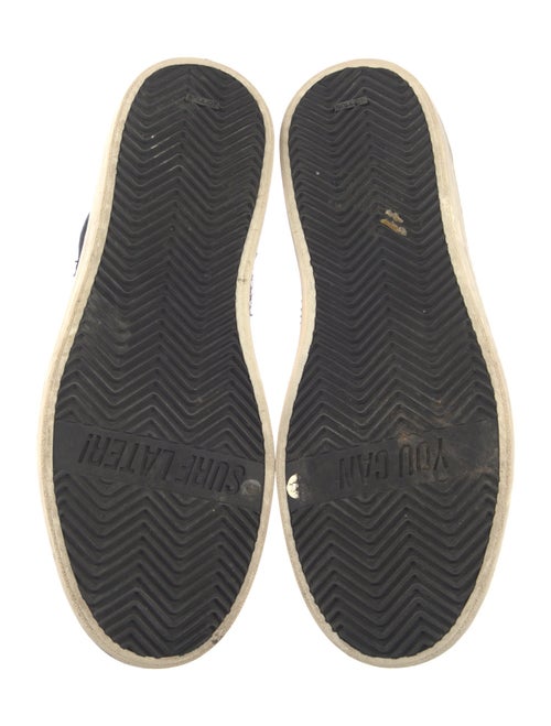 P448 Leather Printed Sneakers