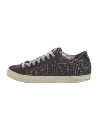 P448 Tweed Tweed Pattern Sneakers