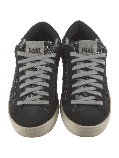 P448 Tweed Tweed Pattern Sneakers