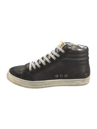 P448 Leather Sneakers