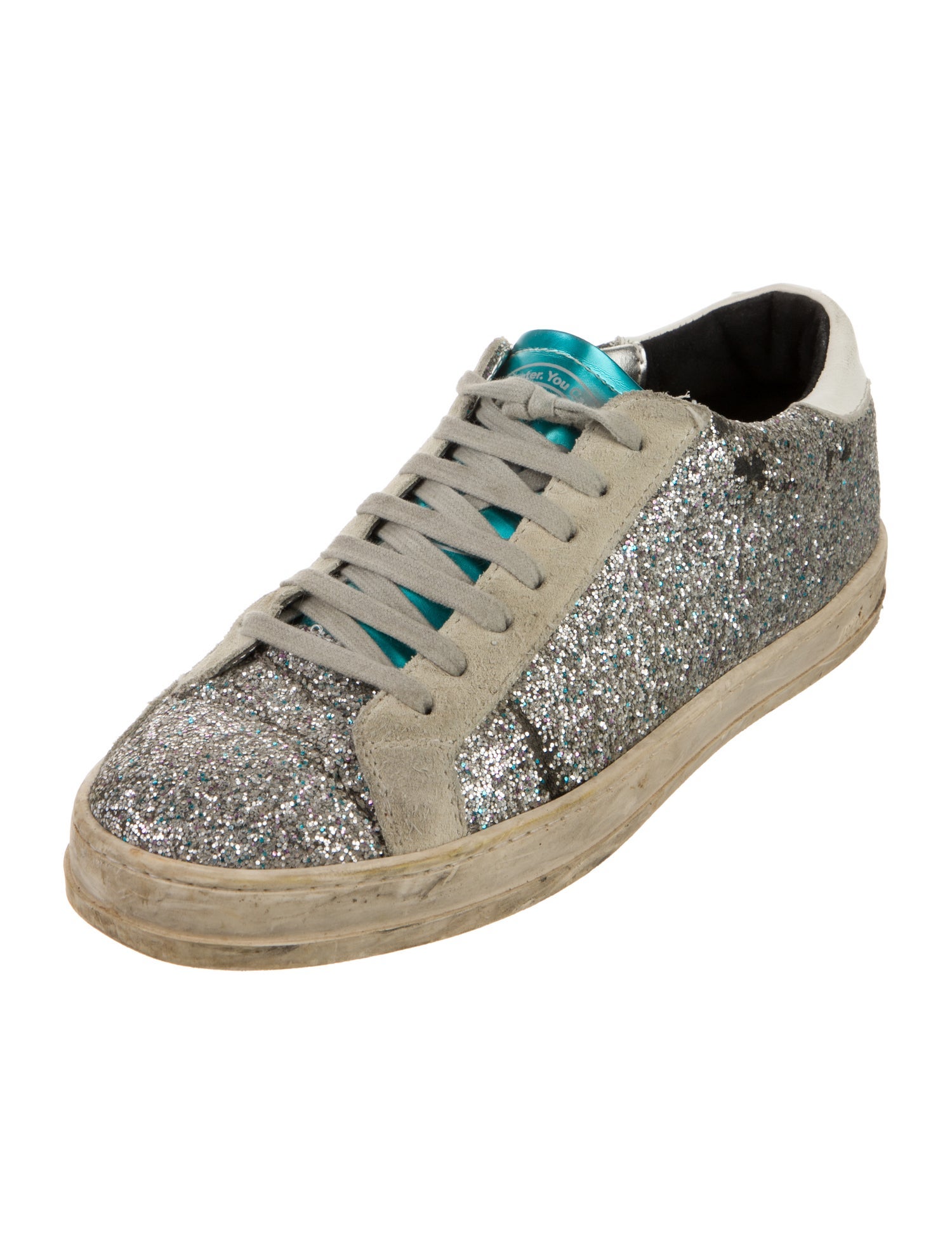 P448 Glitter Glitter Accents Sneakers