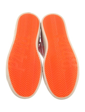 P448 Suede Printed Sneakers