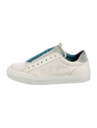 P448 Leather Patterned Sneakers