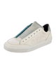 P448 Leather Patterned Sneakers