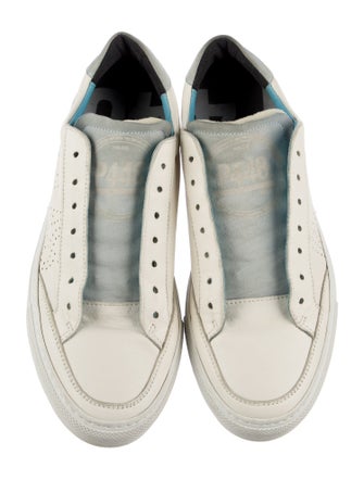 P448 Leather Patterned Sneakers