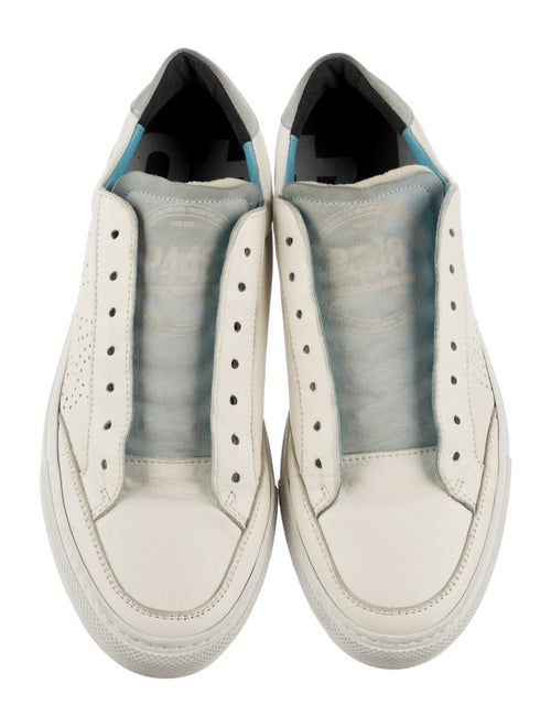 P448 Leather Patterned Sneakers