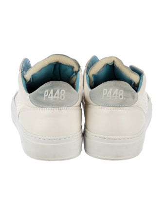 P448 Leather Patterned Sneakers