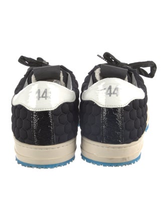 P448 Suede Leather Trim Embellishment Sneakers