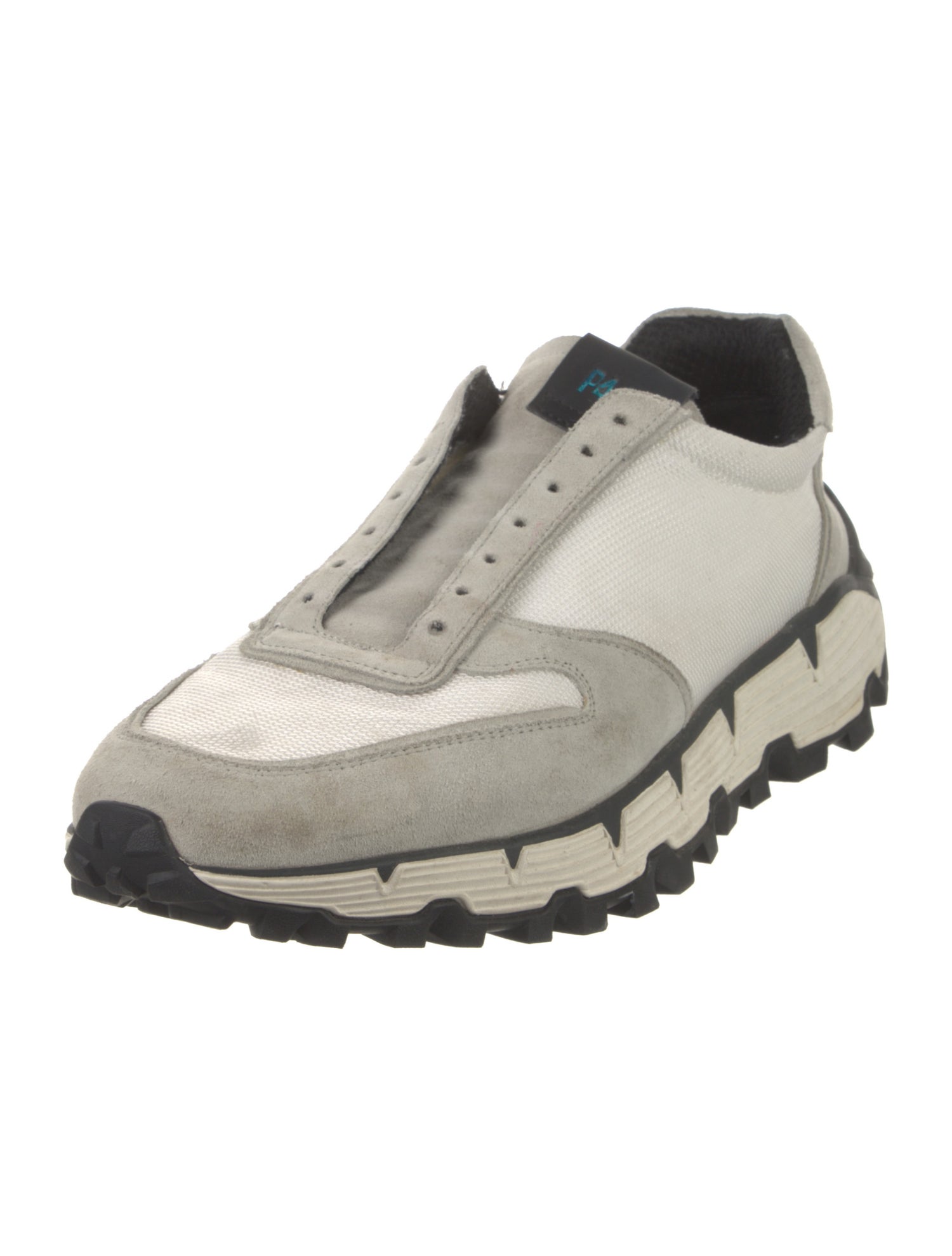 P448 Suede Printed Athletic Sneakers