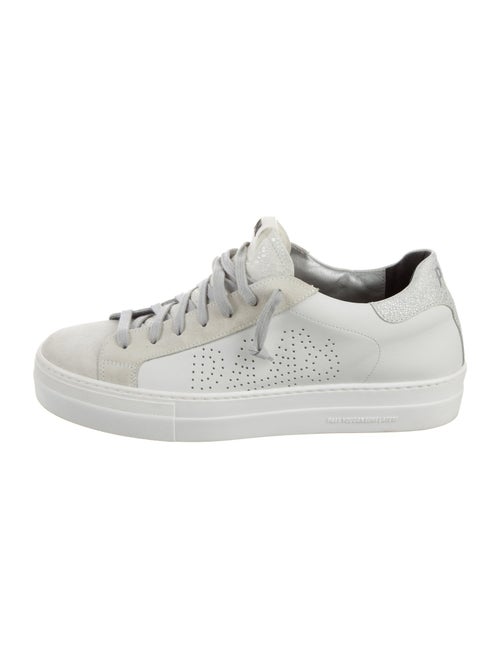 P448 Leather Patterned Sneakers
