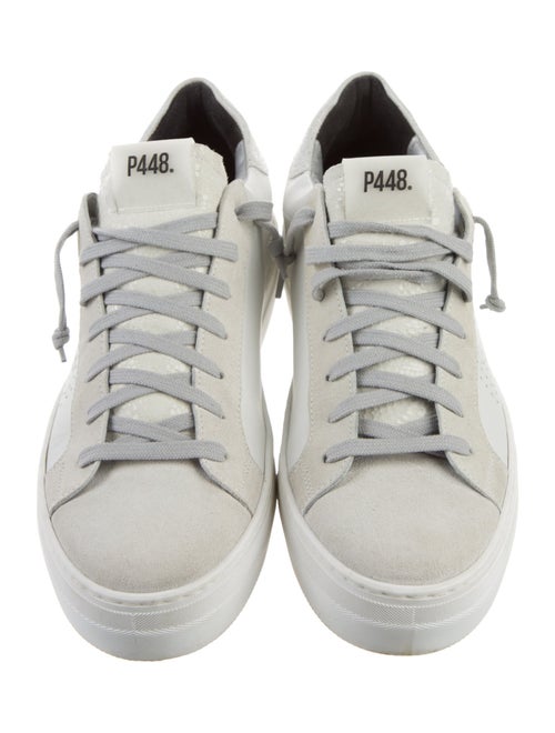 P448 Leather Patterned Sneakers